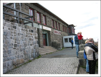 Toppstationen på Brocken