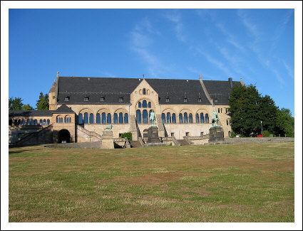 Kejserliga palatset Kaiserpfalz i Goslar